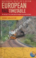 Thomas Cook European Rail Timetable - Independent Traveller's Edition, Summer 2006 by FOX, Brendan (ed.)